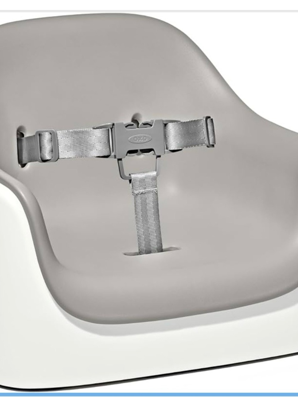 OXO Tot Nest Toddler Booster Seat for Kitchen with Removable Cushion, Gray